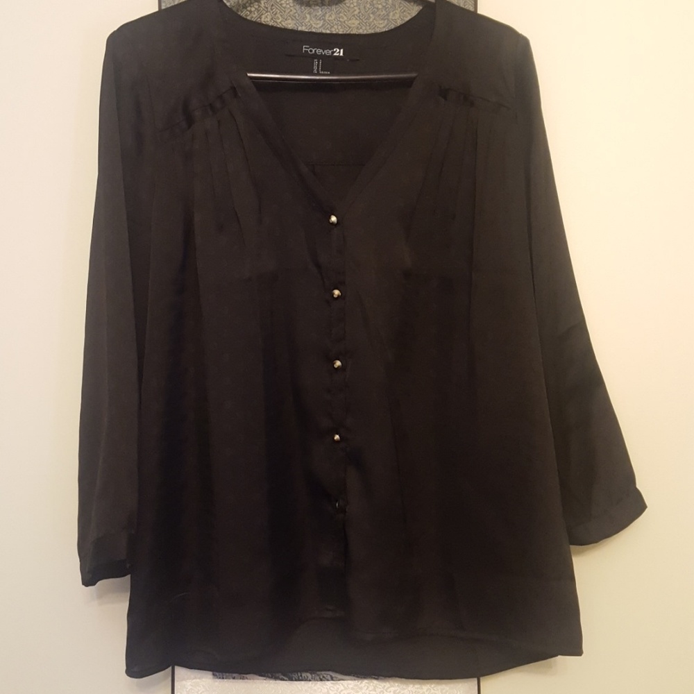 Forever 21 Black Shirt